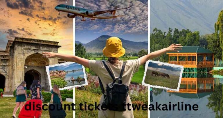 Traveler enjoying scenic destinations booked with discount tickets ttweakairline for affordable flights